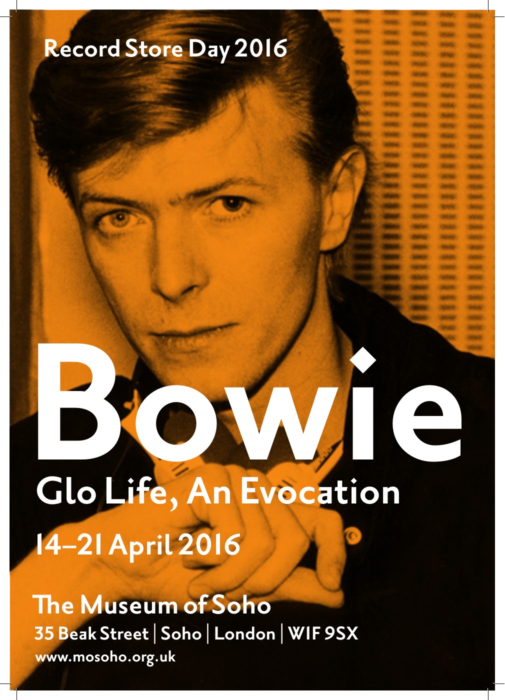 Poster for Bowie: Glo Life, An Evocation, 2016