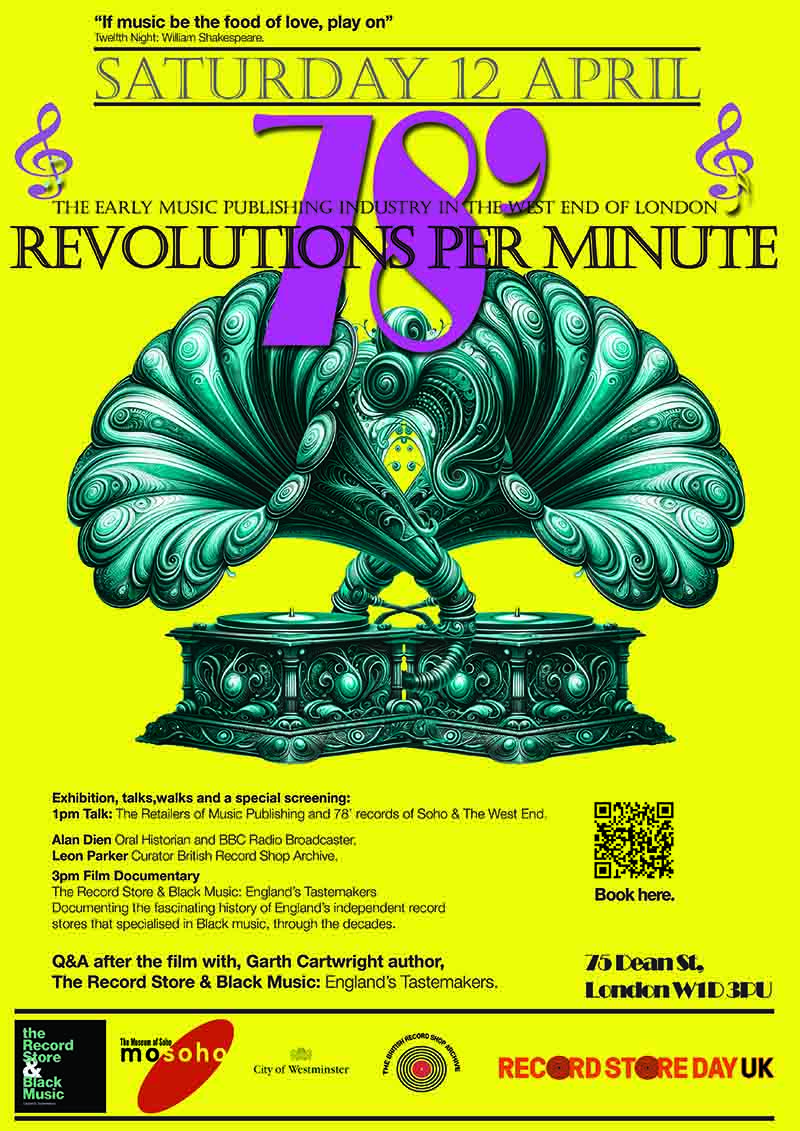 Poster for 78 Revolutions Per Minute, 2025